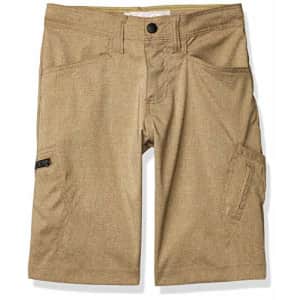 Lee Jeans Lee Boys' Little Dungarees Grafton Cargo Short, Sandcastle Heather, 7 Regular for $17