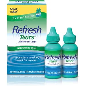 Refresh Tears Lubricant Eye Drop 2-Pack for $10 via Sub & Save