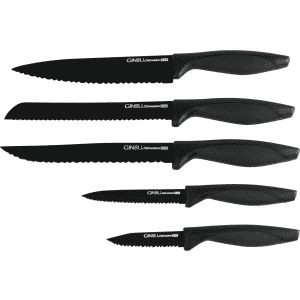 Ginsu Products 5-Piece Daku Series Kitchen Knife Set for $22