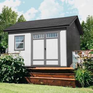Handy Home Beachwood 8x12-Foot Wood Storage Shed for $2,055