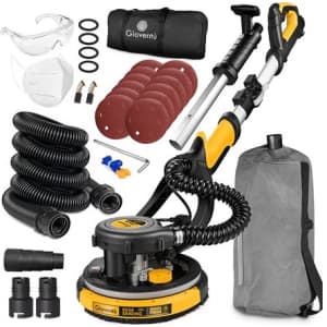 6.5A Electric Drywall Sander w/ Vacuum for $99