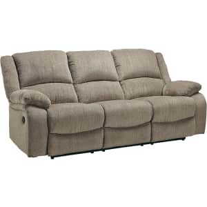 Signature Design by Ashley Draycoll Contemporary Manual Reclining Sofa for $700