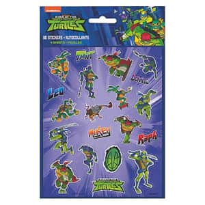 Fun Express - Rise of The TMNT Stickers, 4 ct for Birthday - Party Supplies - Licensed Tableware - for $3