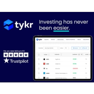 Tykr Stock Screener: Premium Plan Lifetime Subscription: $119.99