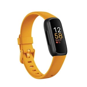 Fitbit Inspire 3 Fitness Tracker Advanced Health Insights with Stress Management, Workout Intensity for $100