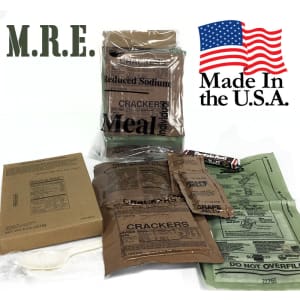 M.R.E. Food Kit w/ Heating System for $5