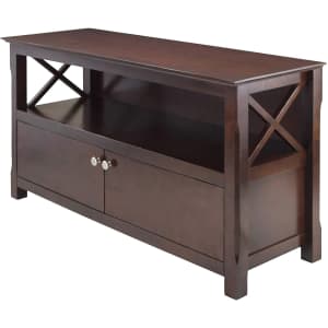 Winsome Xola Media/Entertainment TV Stand for $103 Winsome Xola Media/Entertainment TV Stand for $103