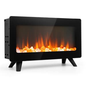16" Freestanding Electric Fireplace for $49 w/ Prime 16" Freestanding Electric Fireplace for $49 w/ Prime