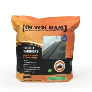 Quick Dam 17-Foot Expanding Flood Barrier for $15 Quick Dam 17-Foot Expanding Flood Barrier for $15