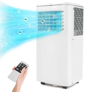 GORILLA GADGETS 8000 BTU Portable Air Conditioner with Remote, Cools Up to 450 Sq. Ft, 24H Timer, for $250 GORILLA GADGETS 8000 BTU Portable Air Conditioner with Remote, Cools Up to 450 Sq. Ft, 24H Timer, for $250