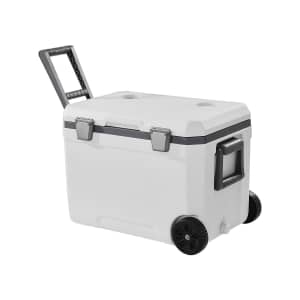 Vevor Portable 45-Quart Wheeled Camping Cooler for $71