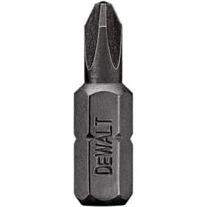 DEWALT DWA1PR2IRB 1-Inch Phillips Reduced Number-2 IMPACT READY FlexTorq Bits, 50-Pack for $27