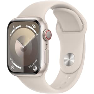 Apple Watch Series 9 GPS + Cellular 41mm Smartwatch for $429