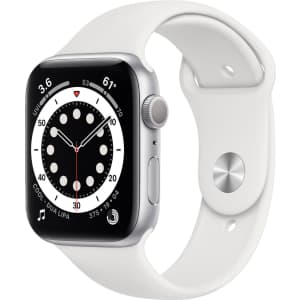 Apple Watch Series 6 40mm GPS + Cellular Sport Smartwatch for $190