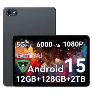 Tabwee 10" 128GB Android Tablet for $80