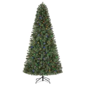 Home Accents Holiday 7.5-Ft. Pre-Lit LED Artificial Christmas Tree for $50