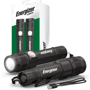 Energizer Rechargeable LED Flashlight 2-Pack for $23