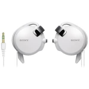Sony Clip-on Stereo Headphones With Double Retractable Cord | MDR-Q68LW W White (Japanese Imports) for $184