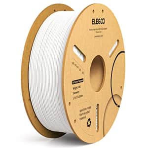 ELEGOO PLA+ Filament 1.75mm, 3D Printer Filament, Dimensional Accuracy +/- 0.02 mm, Tough & High for $15