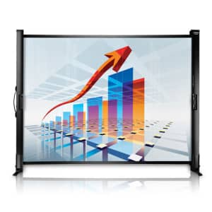 Epson Ultra Portable Tabletop Projection Screen for $75 Epson Ultra Portable Tabletop Projection Screen for $75