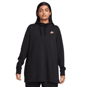 Nike Women's Fleece Oversized Mock-Neck Sweatshirt for $53