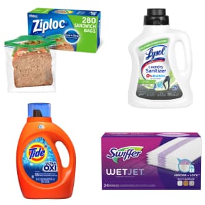 Household Essentials at Amazon: Buy 3, get $10 off