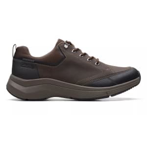 Clarks Men's Wave 2.0 Leather Sneaker Shoes for $50