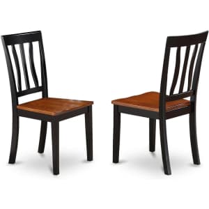 East West Furniture Antique Dining Chair for $128
