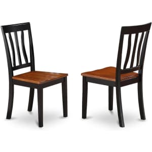 East West Furniture Antique Dining Chair for $120