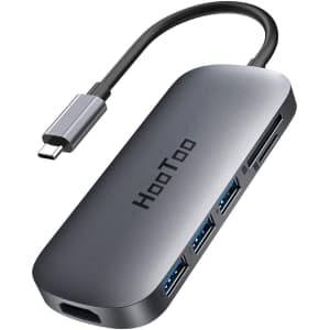 HooToo USB Type-C 7-in-1 Hub Adapter for $10