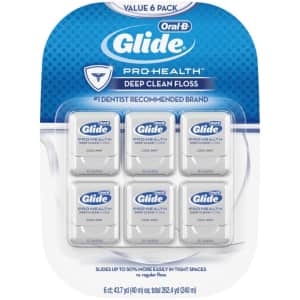 Oral-B Glide Pro-Health Dental Floss 6-Pack for $10 via Sub & Save