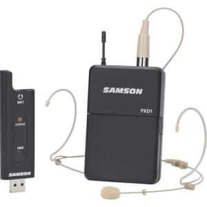 Samson XPD2 Headset USB Digital Wireless System for Broadcasting and Presentations for $70 Samson XPD2 Headset USB Digital Wireless System for Broadcasting and Presentations for $70