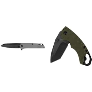 Kershaw Misdirect Knife + Pocket Knife Combo Set for $29