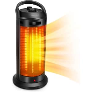 1,500W 2-in-1 Space Radiant Heater for $36 1,500W 2-in-1 Space Radiant Heater for $36