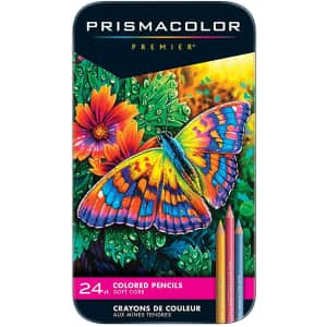 Prismacolor 24-Count Premier Colored Pencils for $18 Prismacolor 24-Count Premier Colored Pencils for $18