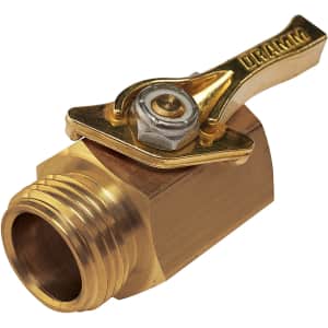Dramm Heavy-Duty Brass Shut-Off Valve for $22 Dramm Heavy-Duty Brass Shut-Off Valve for $22