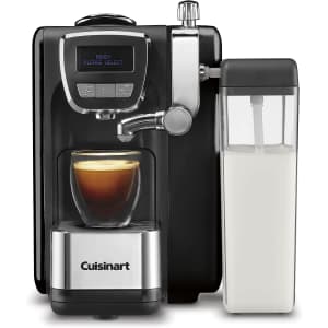 Cuisinart Espresso Defined 19-Bar Programmable Espresso, Cappuccino, and Latte Machine: $100 Cuisinart Espresso Defined 19-Bar Programmable Espresso, Cappuccino, and Latte Machine: $100