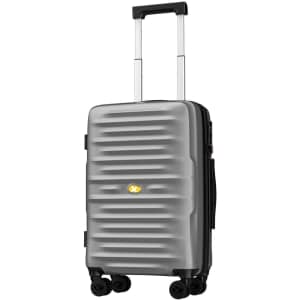 22" Hardside Spinner Suitcase for $80