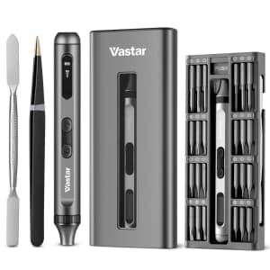 Vastar 52-in-1 Mini Electric Screwdriver Kit for $16