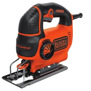 Black + Decker BLACK+DECKER BDEJS600C Smart Select Jig Saw, 5.0-Amp (Renewed) for $35