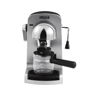 Imusa 4-Cup Espresso and Cappuccino Machine w/ Milk Frother for $50 Imusa 4-Cup Espresso and Cappuccino Machine w/ Milk Frother for $50
