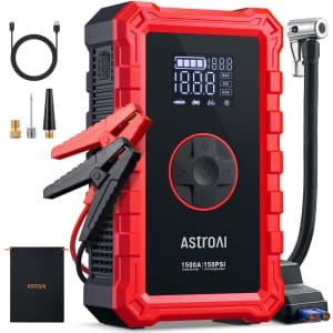 AstroAI S8 1,500A Air Car Battery Jump Starter for $35 AstroAI S8 1,500A Air Car Battery Jump Starter for $35