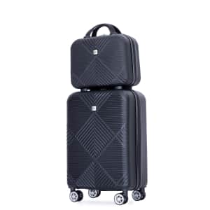 Tripcomp 2-Piece Hardside Spinner Luggage Set for $50
