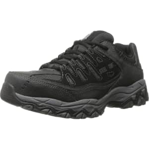 Skechers Men's Cankton Steel Toe Construction Shoes for $50 Skechers Men's Cankton Steel Toe Construction Shoes for $50