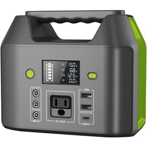 EnginStar 150W Portable Power Station for $120