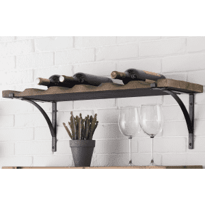 StyleWell 6-Bottle Wall-Mounted Wine Rack for $47 StyleWell 6-Bottle Wall-Mounted Wine Rack for $47