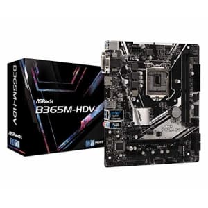ASRock Intel B365 Chipset Motherboard, B365M-HDV for $70 ASRock Intel B365 Chipset Motherboard, B365M-HDV for $70