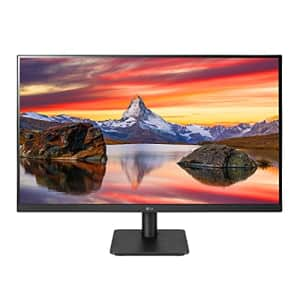 LG 27MP400-B 27 Full HD (1920 x 1080) IPS Display with 3-Side Virtually Borderless Design, AMD for $99