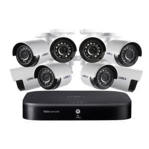 Lorex 1080p 8-Channel 1TB DVR Surveillance System w/ 8 Cameras for $249 for members