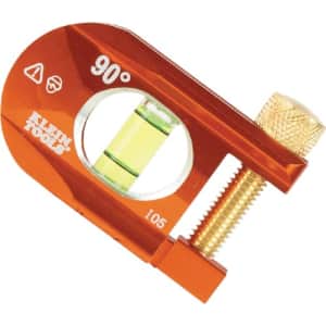 Klein Tools 935AB1V No-Dog Level, 2.5-Inch Conduit Bending Level, 1 Vial, ACCU-BEND Level for $8 Klein Tools 935AB1V No-Dog Level, 2.5-Inch Conduit Bending Level, 1 Vial, ACCU-BEND Level for $8